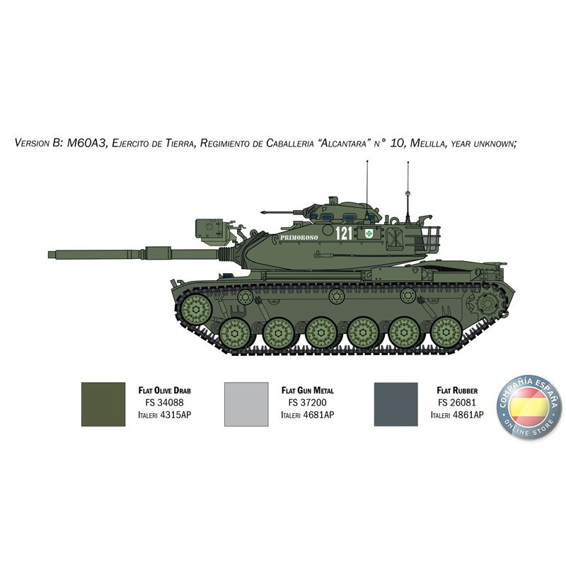 1/35 TANQUE A ESCALA EJERCITO ESPAÑOL