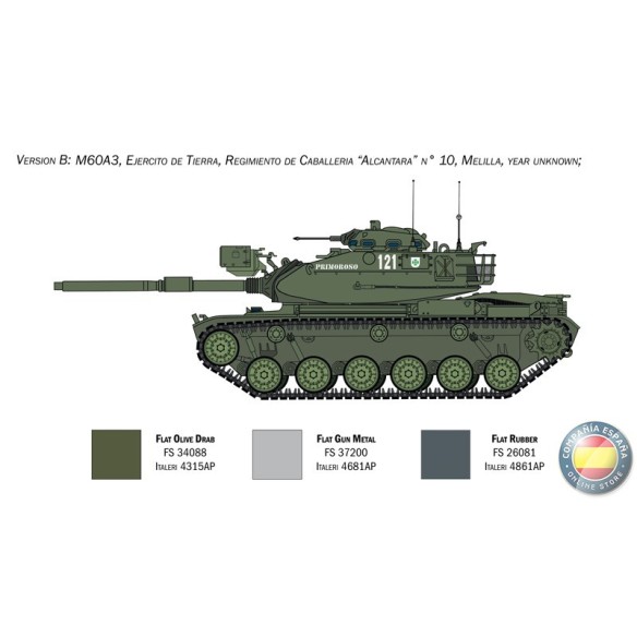 1/35 TANQUE A ESCALA EJERCITO ESPAÑOL