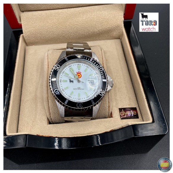 Reloj TORO WATCH serie AND esfera blanca