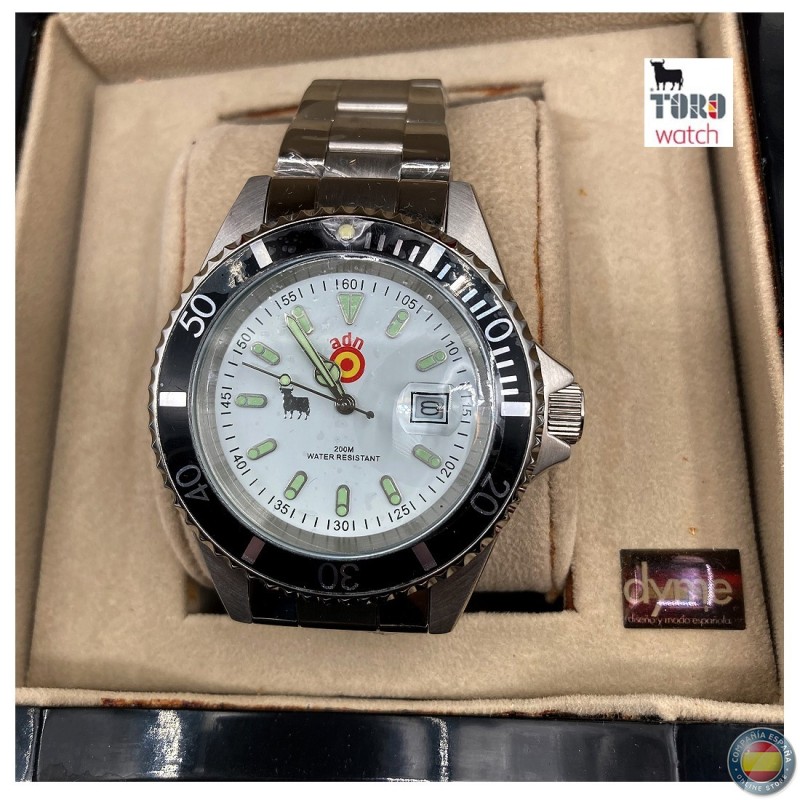 Reloj TORO WATCH serie AND esfera blanca