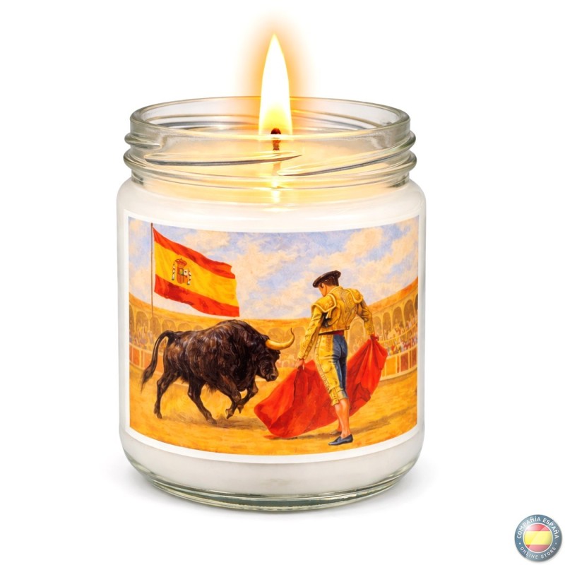 COMPAÑIA ESPAÑA - VELA TOREO CON BANDERA DE ESPAÑA