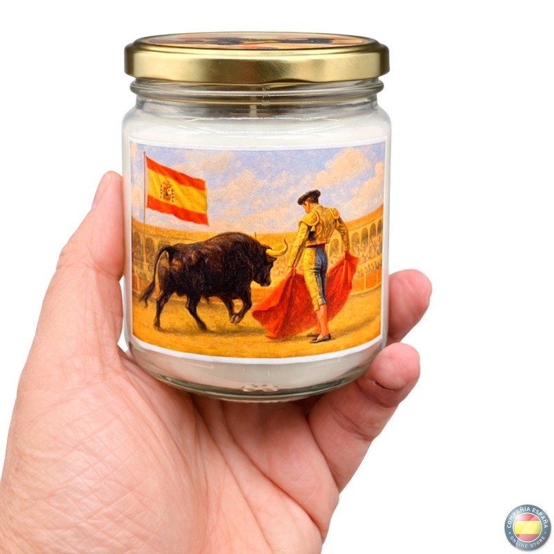COMPAÑIA ESPAÑA - VELA TOREO CON BANDERA DE ESPAÑA