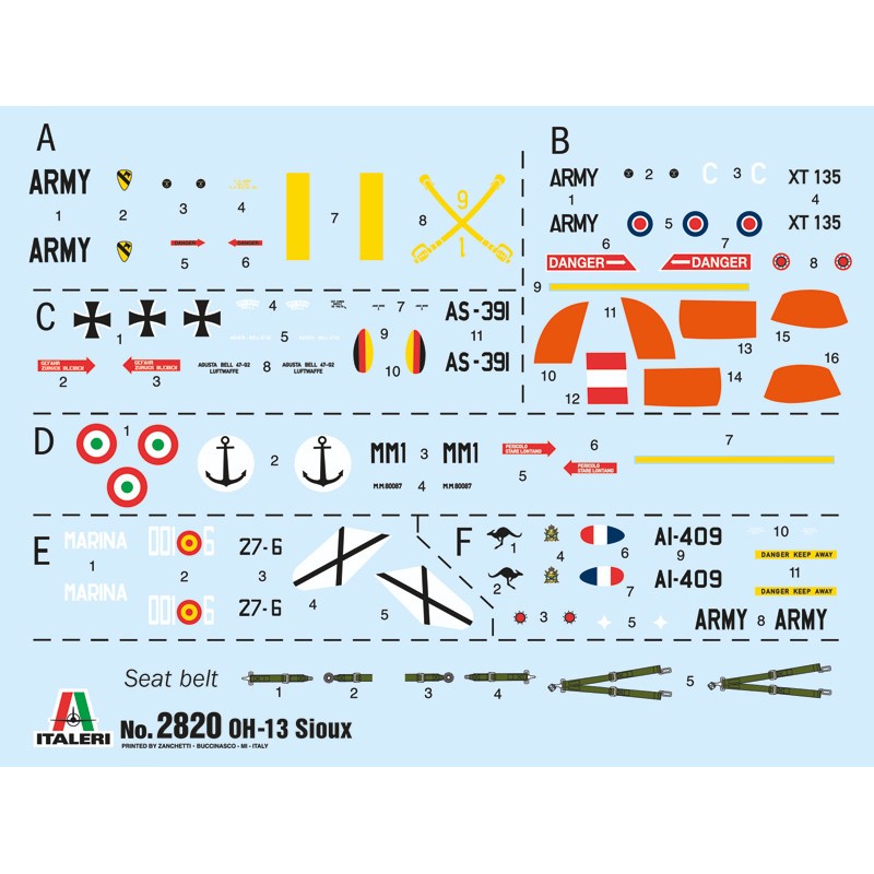 1:48 OH-13 Sioux Aviación Naval de España