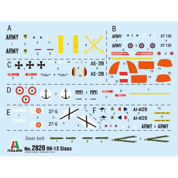 1:48 OH-13 Sioux Aviación Naval de España
