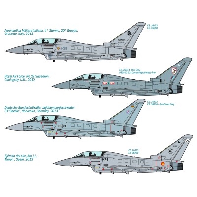 1:72 EF 2000 Typhoon IIB Ejército del Aire de España 2