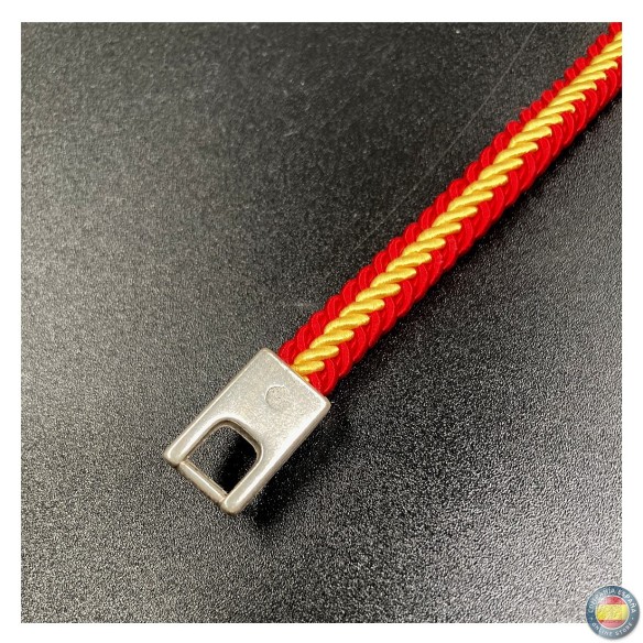 Pulsera cordón colores Bandera de España